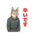 ジャーマンシェパードの喜怒哀楽スタンプ1（個別スタンプ：3）