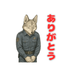 ジャーマンシェパードの喜怒哀楽スタンプ1（個別スタンプ：5）