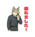 ジャーマンシェパードの喜怒哀楽スタンプ1（個別スタンプ：16）