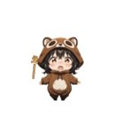 にっこりタヌキちゃん（個別スタンプ：24）