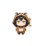 にっこりタヌキちゃん（個別スタンプ：33）