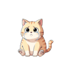【泣く猫 3】（個別スタンプ：3）