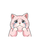 【泣く猫 3】（個別スタンプ：5）