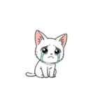【泣く猫 3】（個別スタンプ：7）