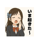 『清楚系アイドルステッカー』（個別スタンプ：4）