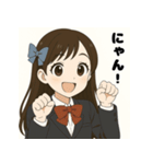 『清楚系アイドルステッカー』（個別スタンプ：23）
