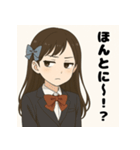 『清楚系アイドルステッカー』（個別スタンプ：30）
