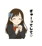 『清楚系アイドルステッカー』（個別スタンプ：40）