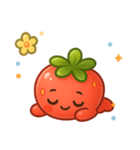 表情ゆたかないちごちゃん（個別スタンプ：9）