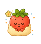 表情ゆたかないちごちゃん（個別スタンプ：16）