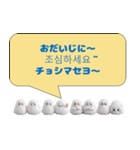もふもふ韓国語レッスン♪（個別スタンプ：23）