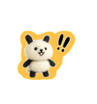 しょぼいフェルト風スタンプ（個別スタンプ：19）