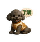 トイプーのアラン（個別スタンプ：1）