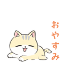 猫と私とときどきLINE（個別スタンプ：9）