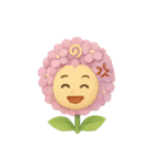 花ぽよのアジちゃん（やさしい気持ち）（個別スタンプ：1）