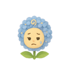 花ぽよのアジちゃん（やさしい気持ち）（個別スタンプ：4）