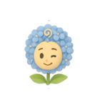 花ぽよのアジちゃん（やさしい気持ち）（個別スタンプ：6）
