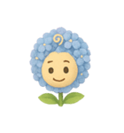 花ぽよのアジちゃん（やさしい気持ち）（個別スタンプ：7）