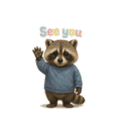 動物でまたね（個別スタンプ：8）