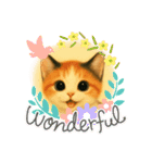 三毛猫ちゃんの使いやすいスタンプにゃ～（個別スタンプ：5）