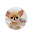 チワワカプセルトイ（個別スタンプ：2）