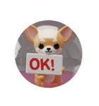 チワワカプセルトイ（個別スタンプ：8）