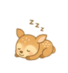 可愛い鹿日本語（個別スタンプ：11）