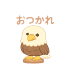可愛い鷲日本語（個別スタンプ：16）
