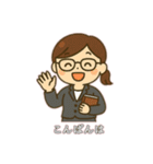 教師の独り言 1（個別スタンプ：8）