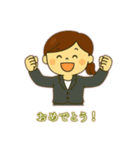 教師の独り言 1（個別スタンプ：14）