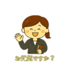 教師の独り言 1（個別スタンプ：16）