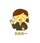 教師の独り言 1（個別スタンプ：24）