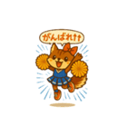 チアガーりす（個別スタンプ：6）