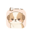 可愛い犬 日本語（個別スタンプ：11）
