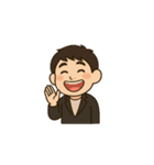 元気いっぱいのビジネスマン（個別スタンプ：16）