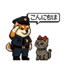 柴犬警察スタンプスタンプ（個別スタンプ：1）