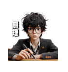 少年よ大志を抱け！3Dリアル（個別スタンプ：22）