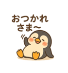 「ひえペン」夏に弱いドジペンギン（個別スタンプ：11）