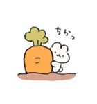 わりと使えるゆるめのうさぎ（個別スタンプ：1）