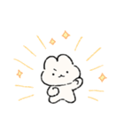 わりと使えるゆるめのうさぎ（個別スタンプ：25）