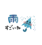 ＊夏＊シンプル＊見やすい＊文字スタンプ＊（個別スタンプ：18）