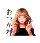 すべてをぶった切る★オトナギャル（個別スタンプ：3）