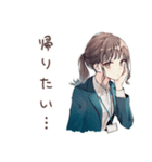社畜ちゃんの心の声★日常編（個別スタンプ：5）