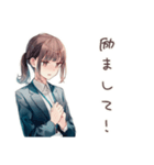 社畜ちゃんの心の声★日常編（個別スタンプ：34）
