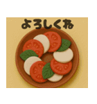 クレイアニメ風 食べ物スタンプ4（個別スタンプ：11）