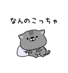 にゃむ猫ちゃぽ少しシュールな会話（個別スタンプ：22）