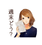 オトナ女子のランチお誘い♡（個別スタンプ：11）