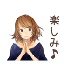 オトナ女子のランチお誘い♡（個別スタンプ：23）