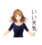 オトナ女子のランチお誘い♡（個別スタンプ：34）