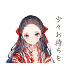 大正女学生の優雅なご連絡（個別スタンプ：24）